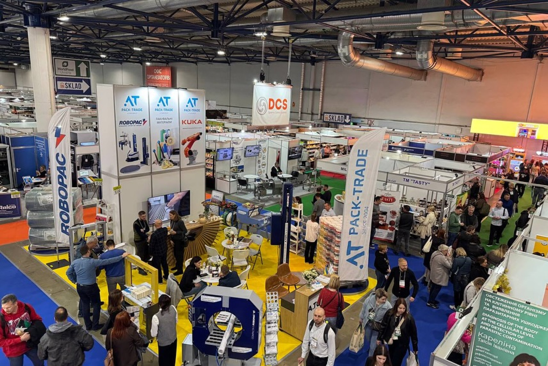 New packaging equipment at Agro2Food from “Pak-Trade” New packaging equipment at Agro2Food from “Pak-Trade”