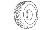 Tires for special machinery