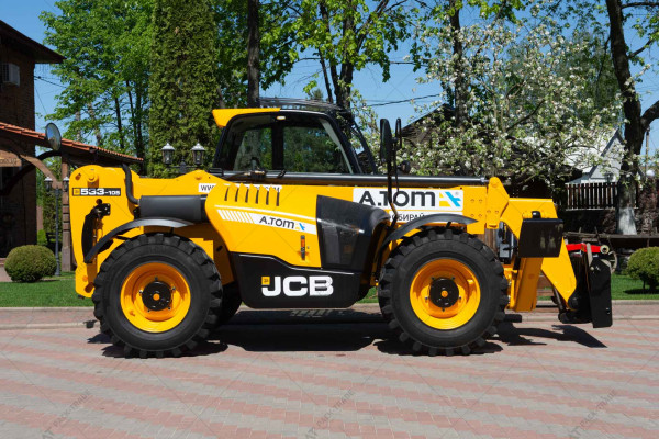 Телескопический погрузчик JCB 533-105 2019 г., 55 кВт, 2605 м/ч., №4172