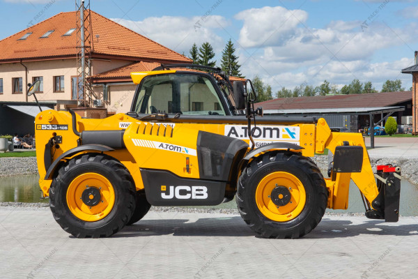 Телескопический погрузчик JCB 533-105 2018 г. 55 кВт. 7631 м/ч., №4337 B