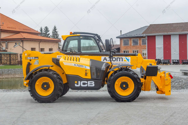 Телескопический погрузчик JCB 533-105 2022 г. 55 кВт. 745 м/ч., № 3900 B