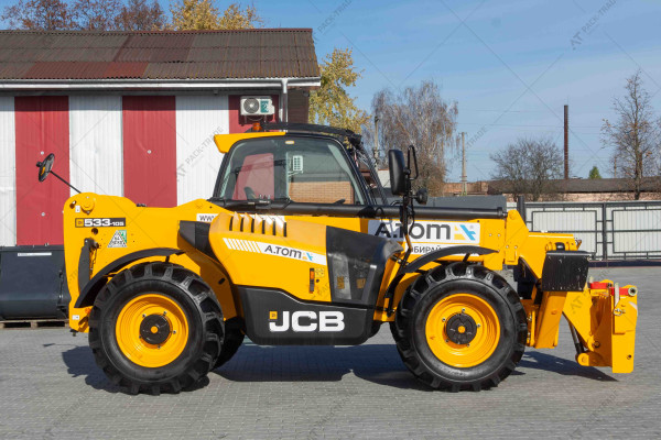 Телескопический погрузчик JCB 533-105 2022 г. 55 кВт * 759 м/ч., № 3900 B