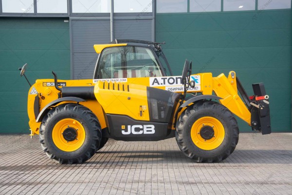 Телескопический погрузчик JCB 531-70  2018 г. 55 кВт. 1995,6 м/ч., №2815