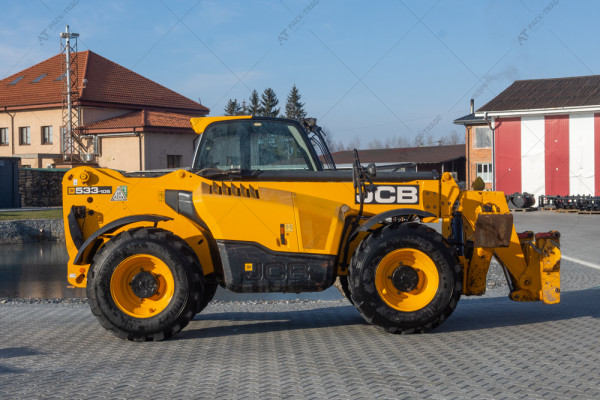 Телескопический погрузчик JCB 533-105 2020 г. 55 кВт. 4800 м/ч., №5125