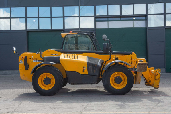 Телескопический погрузчик JCB 535-125 Hi-Viz 2017 г. 55 кВт. 3690 м/ч., №4296