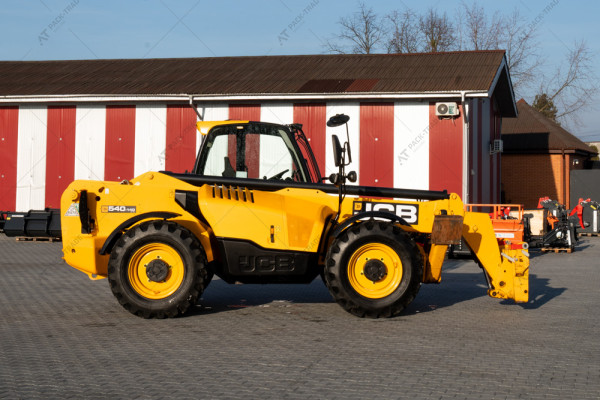 Телескопический погрузчик JCB 540-140 Hi-Viz 2021 г. 55 кВт. 3777 м/ч., №5080