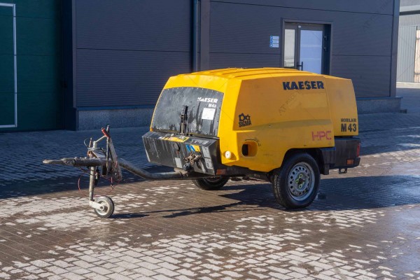 Компрессор Kaeser M43PE  2017 г. 30,1 кВт. 426,8 м/ч., № 3538