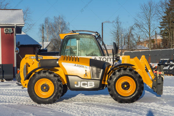 Телескопический погрузчик JCB 531-70 2013 г. 81 кВт. 3812 м/ч., №4774 B