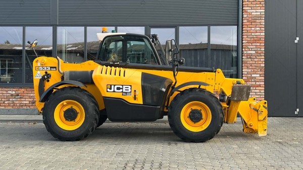 Телескопічний навантажувач JCB 533-105 2015 р. 55 кВт. 3524 м/г., №3948 L БРОНЬ