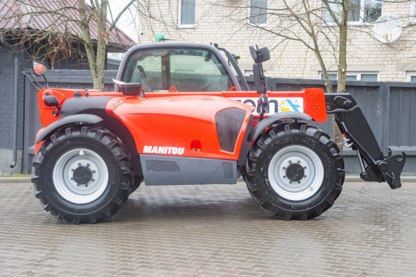 Телескопический погрузчик Manitou MT732 2014 г. 74,4 кВт. 2601 м/ч., №4773