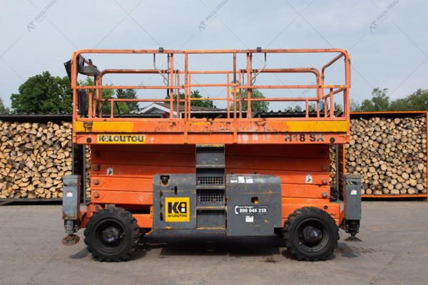 Самоходный ножничный подъемник Haulotte H18SX 2007 г. №5331