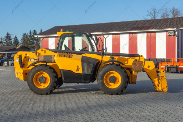 Телескопический погрузчик JCB 540-140 Hi-Viz 2017 г. 55 кВт. 7000 м/ч., №5112 B