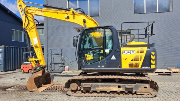 Гусеничний екскаватор JCB JS145LC+ 2018 р. 81 кВт 6708 м/год