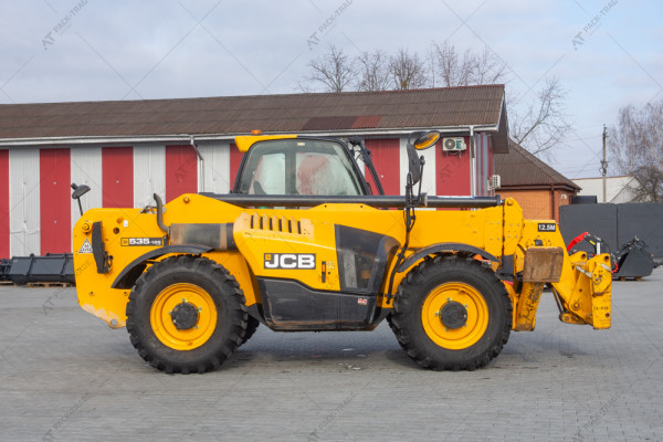 Телескопический погрузчик JCB 535-125 Hi-Viz 2019 г. 55 кВт. 3408 м/ч., №5130