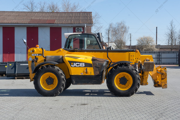 Телескопічний навантажувач JCB 533-105 2012 р. 63 кВт * 4841 м/г., №5241