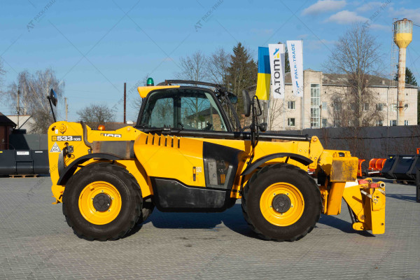 Телескопический погрузчик JCB 533-105 2017 г. 55 кВт * 4614 м/ч. № 5705 B