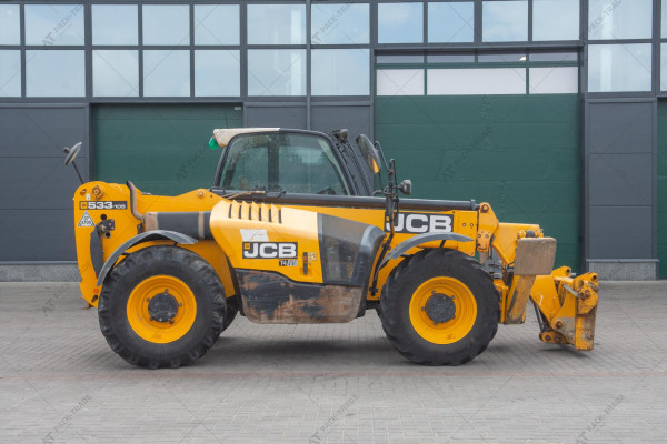 Телескопічний навантажувач JCB 533-105 2016 р. 55 кВт. 7827 м/г., №4351