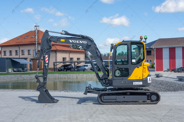 Міні екскаватор Volvo ECR58D 2019 р. 36,5 кВт. 2604 м/г.,  №4465