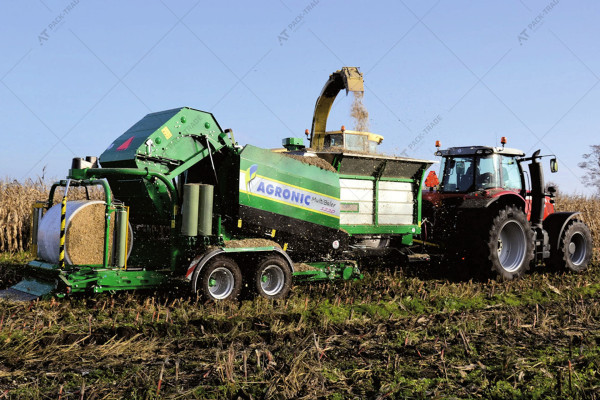 Комбінований преспідбирач з обмотувачем Agronic Multibaler 1220