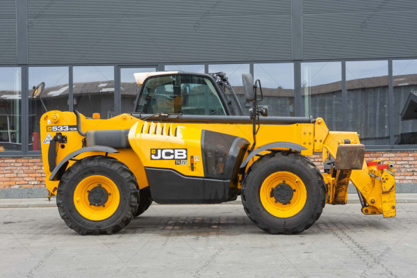 Телескопічний навантажувач JCB 533-105 2016 г. 55 кВт. 6050 м/ч., №4323