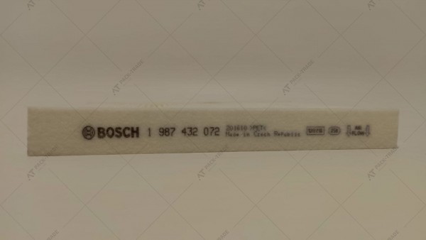Bosch Фильтр салона FIAT DOBLO, DOBLO CARGO, IDEA, PUNTO; LANCIA MUSA, YPSILON 1.2-1.9D 09.99- (1987