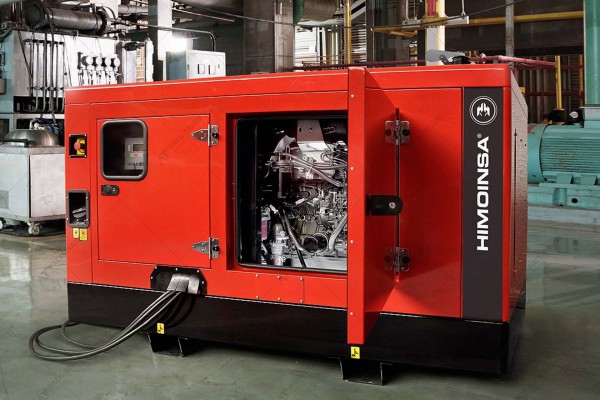 Used diesel generator HIMOINSA HSY-30 T5 26 kW, 262 m/h №3364