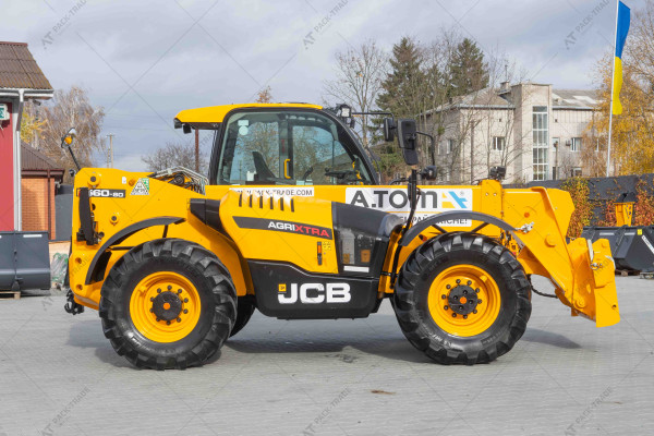 Телескопический погрузчик JCB 560-80 2021 г. 112 кВт * Дж 1360,3 м/ч. № 5554 B
