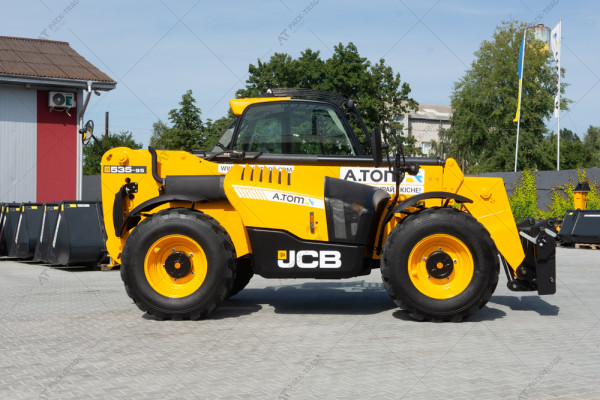 Телескопический погрузчик JCB 535-95 2015 г. 55кВт. 4610 м/ч. № 5312