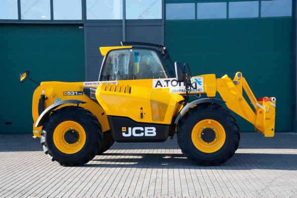 Телескопический погрузчик JCB 531-70 2021  г. 55 кВт. 426 м/ч., № 2822