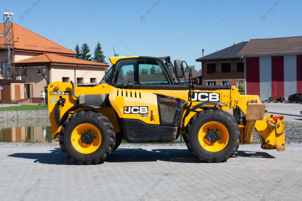 Телескопический погрузчик JCB 533-105 2017 г. 55 кВт. 5069 м/ч. №4763 B