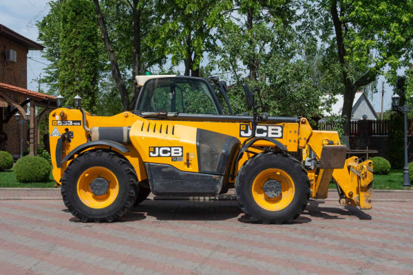 Телескопический погрузчик JCB 533-105 2016 г. 55 кВт. 7622 м/ч., №4350