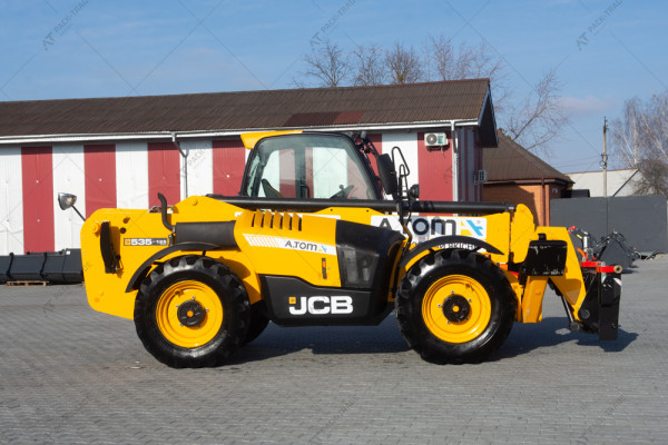 Телескопический погрузчик JCB 535-125 Hi-Viz 2013 г. 55 кВт, * , 5241 м/ч., №4950 B