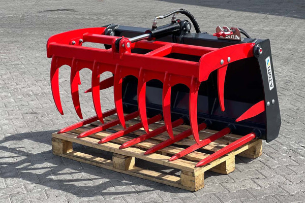 Silage grab  for skid steer loader