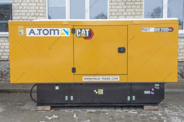 Diesel generator CAT DE200GC 160 kW