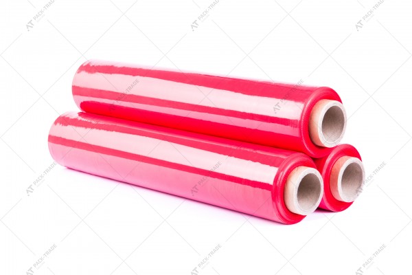 Stretch film 23 microns technical JUMBO red