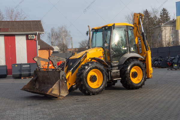 Экскаватор погрузчик JCB 4CX 2016 г. 5770 м/ч., №5045