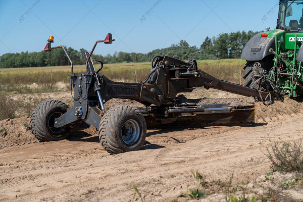 Грейдер / відвал причіпний на трактор A.TOM