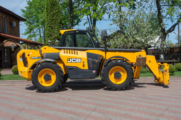 Телескопический погрузчик JCB 540-140 Hi-Viz 2019 г. 55 кВт. 2745 м/ч., №4289 