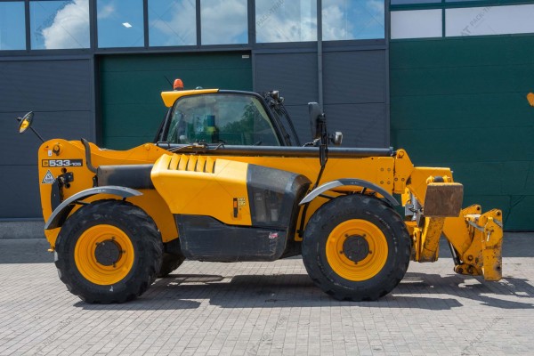 Телескопический погрузчик JCB 533-105 2018 г. 55 кВт. 4635,3 м/ч. № 3791 B