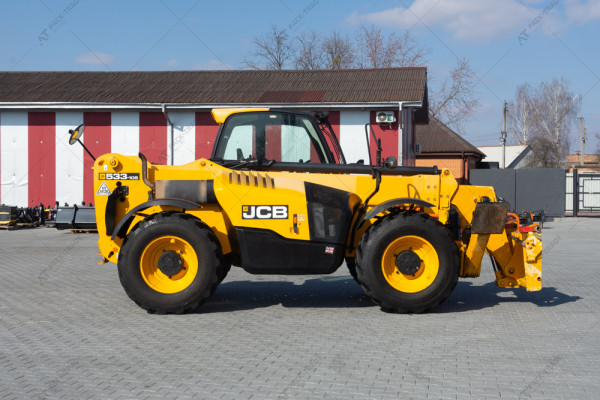 Телескопічний навантажувач JCB 533-105  2017 р. 55 кВт * 5804 м/г., №5184 B