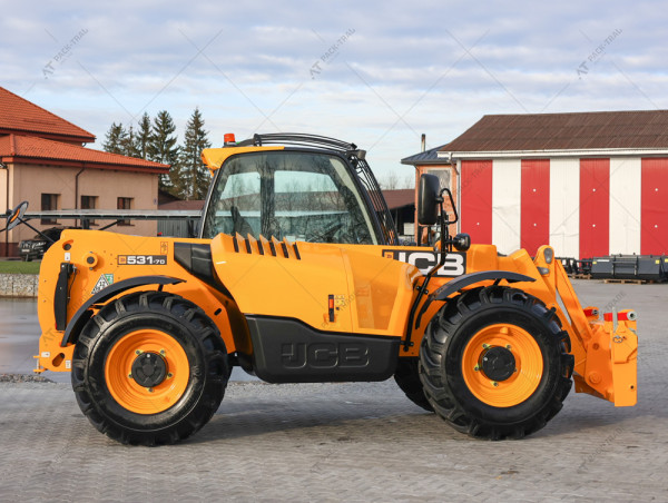 Телескопический погрузчик JCB 531-70 2024 г. 55 кВт. 308 м/ч., №5071 B