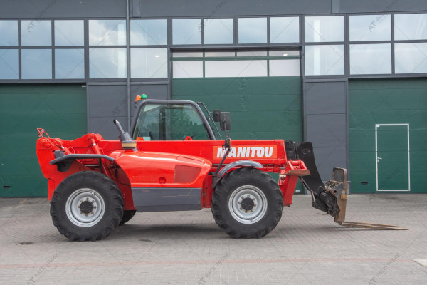 Телескопический погрузчик Manitou MT1235 2008 г. 61,5 кВт. 5770 м/ч., №4339