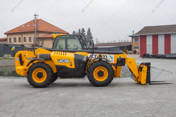 Телескопический погрузчик JCB 540-140 Hi-Viz 2017 г. 55 кВт. 7151 м/ч., №5113