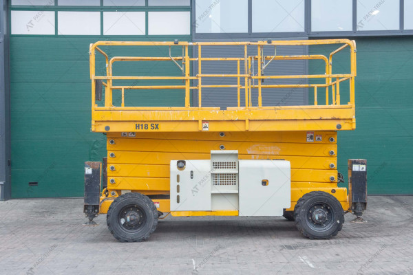 Подъемник Haulotte H18SDX 2014 г. 24 кВт. 2507 м/ч., №4801