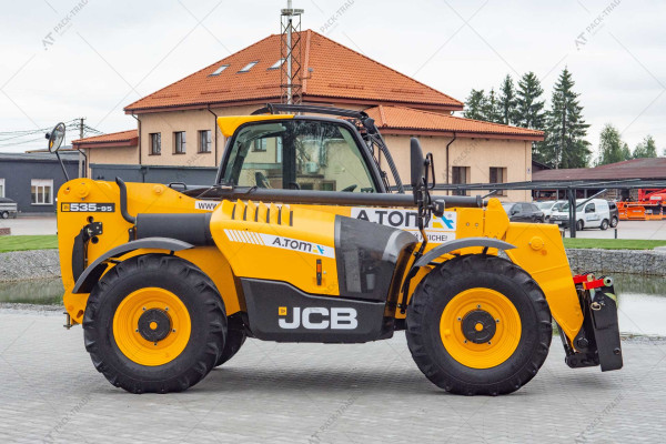 Телескопический погрузчик JCB 535-95 2017 г. 55 кВт. 3856 м/ч., №4338