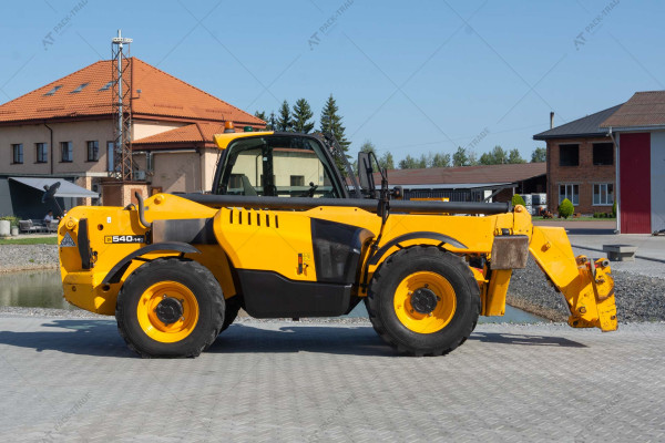 Телескопический погрузчик JCB 540-140 Hi-Viz 2017 г. 55 кВт. 5900 м/ч., №4776