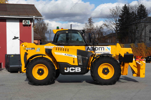 Телескопический погрузчик JCB 533-105 2022 г. 55 кВт * 944 м/ч. №4186 B