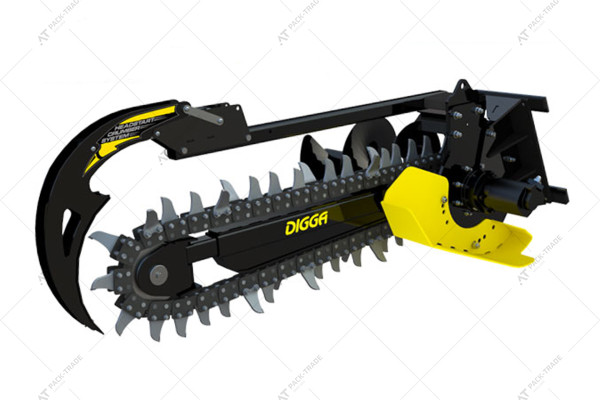 Траншеекопатель Digga BIGFOOT XD 1200 с цепью 200 мм
