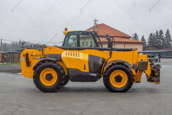 Телескопический погрузчик JCB 535-125 Hi-Viz 2017 г. 55 кВт. 3663 м/ч., №4288