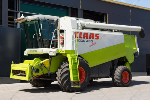 Комбайн CLAAS LEXION 480 2002 y. 303 кВт.  6662/4047 m/h., №1254